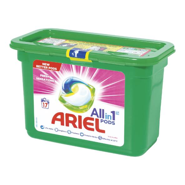 ARIEL(R) 				Capsules de lessive, 17 pcs