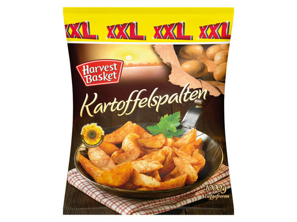 Kartoffelspalten 750 g + 250 g gratis