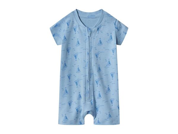 LUPILU Blue Baby Sleepsuits - 2 Pack