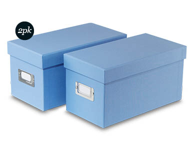CD Storage Box 2pk