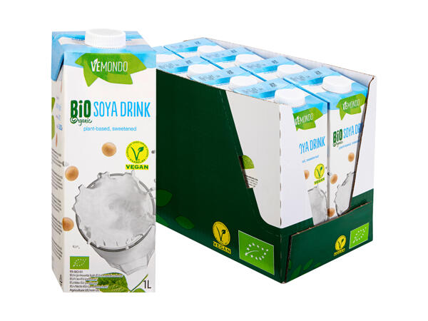 Lait de soja bio
