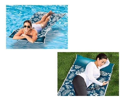 Aqua 
 3-in-1 Fold & Go Pool Mat & Lounge