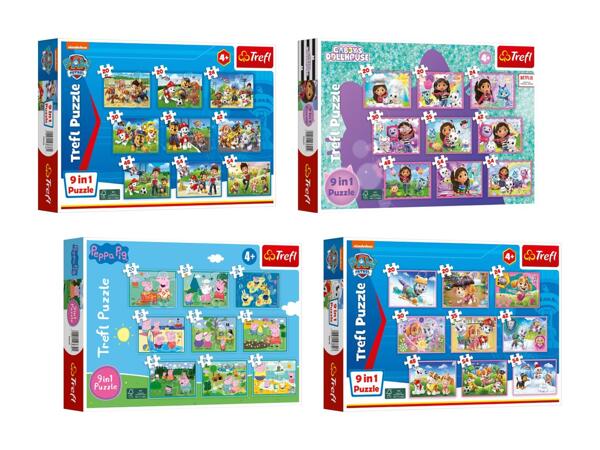 Puzzle 9 en 1 Trefl