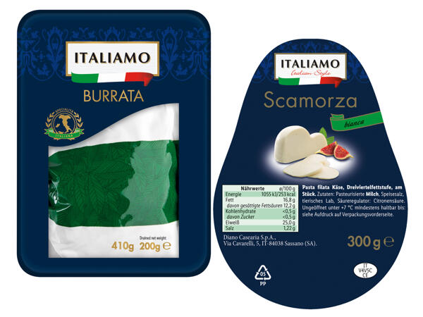 Scamorza/Burrata