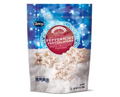 Clancy's Dipped Peppermint Pretzel Stars