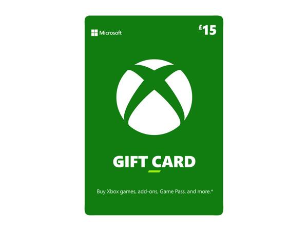 £15 Microsoft Xbox Gift Card