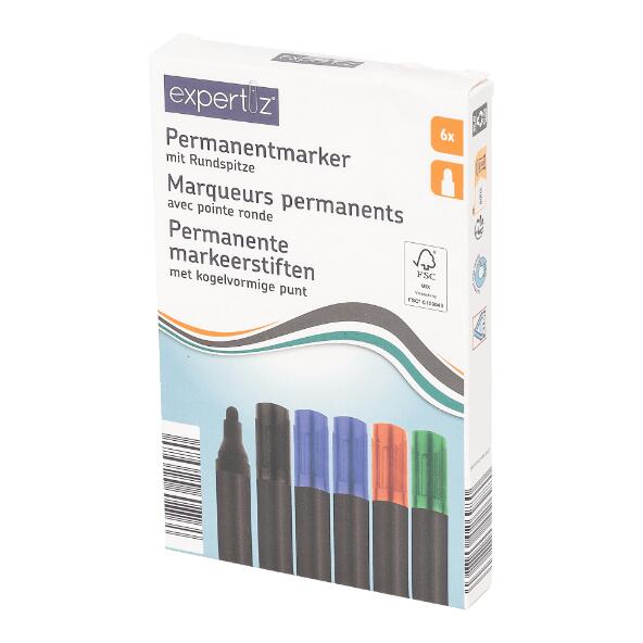 EXPERTIZ(R) 				Permanentmarker, 6 St.