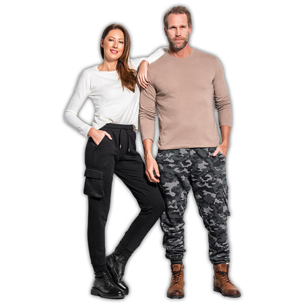 Sport- und Freizeit-Cargo-Sweathose