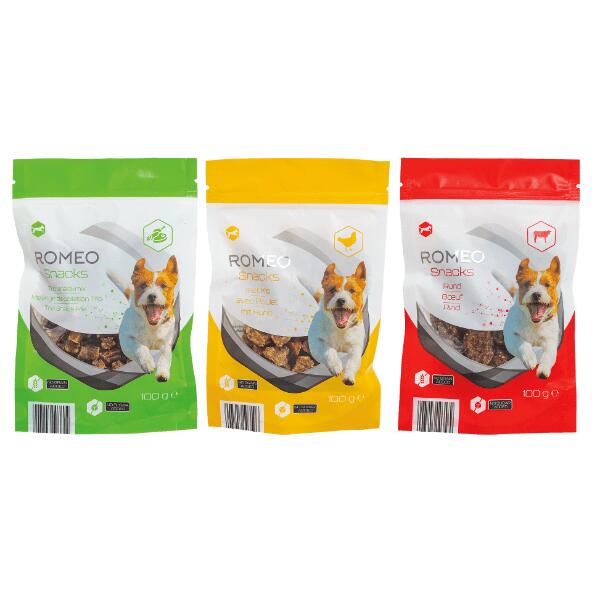 ROMEO(R) 				Snacks voor honden
