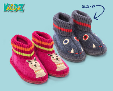 KIDZ ALIVE Kinder-Hüttenschuhe