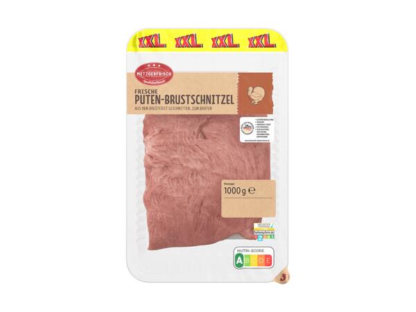 Frische Putenbrustschnitzel
