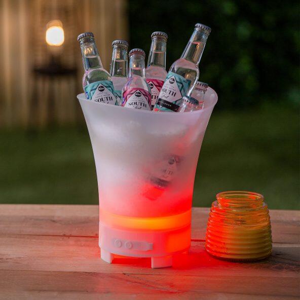 HOME CREATION(R) 				Drankkoeler met luidspreker