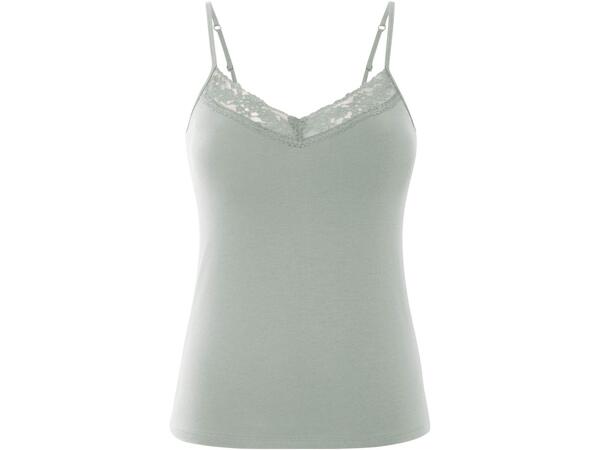 Ladies' lace trim vest tops, 3 pieces