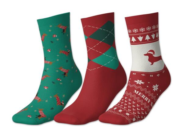 Damen Socken, 3 Paar