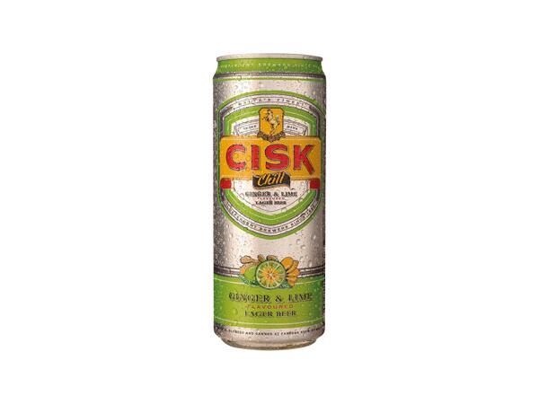 Ginger & lime beer