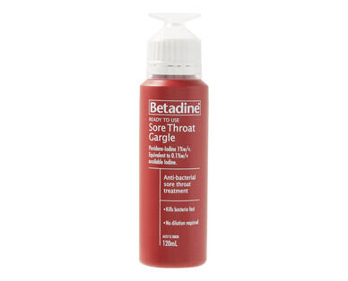 Betadine Throat Gargle 120ml