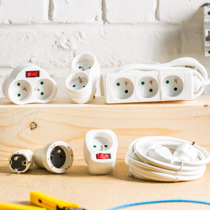 Steckdose oder Kabel
