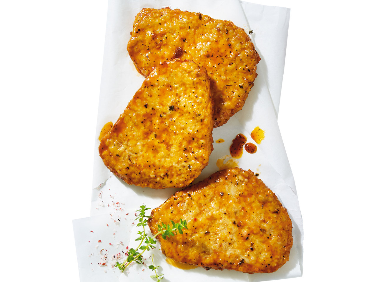 GRILLMEISTER Frische Puten-Grillsteaks mariniert