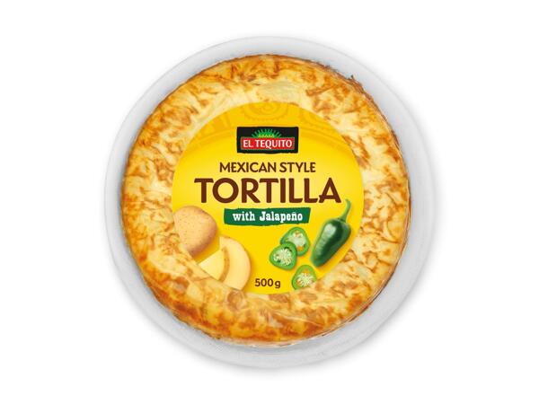 EL TEQUITO Tortilla mexikansk stil