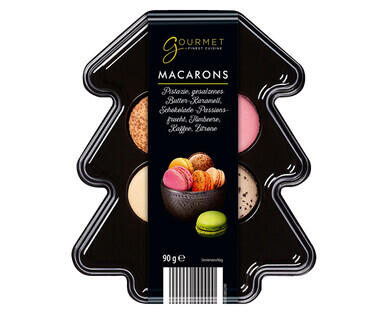 GOURMET 
 MACARONS TANNENBAUM