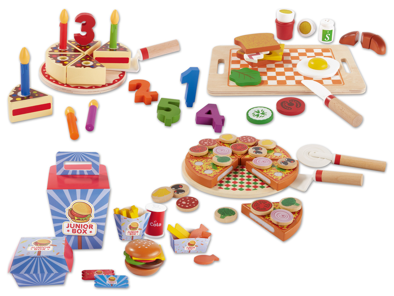 PLAYTIVE JUNIOR(R) Holzlebensmittelset