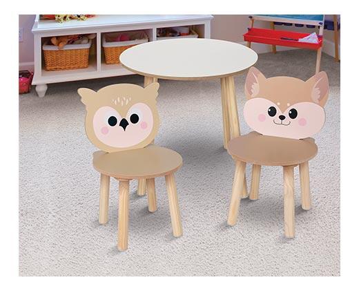 SOHL Furniture Kids Table and Shaped Chairs