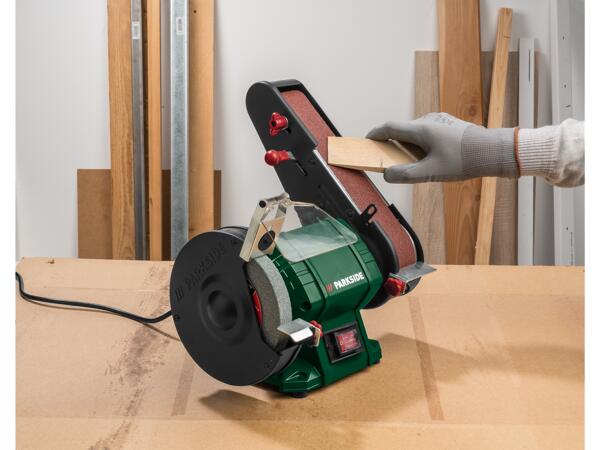 240W Bench Grinder with Belt Sander