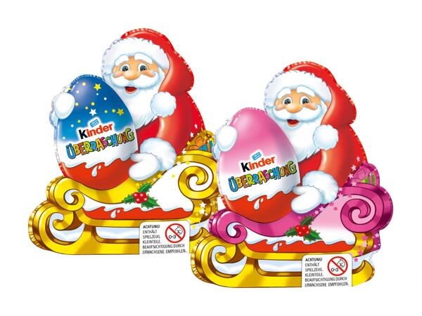 Weihnachtsmann mit Überraschung