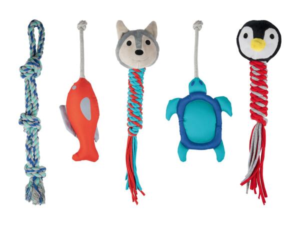 Corde de jeu/​jouet couinant pour chien