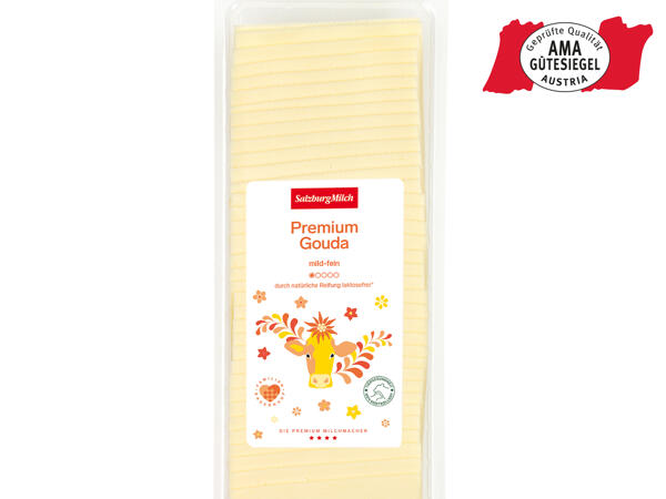 Salzburger Milch Premium Gouda in Scheiben