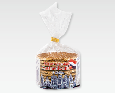 Gaufrettes au caramel