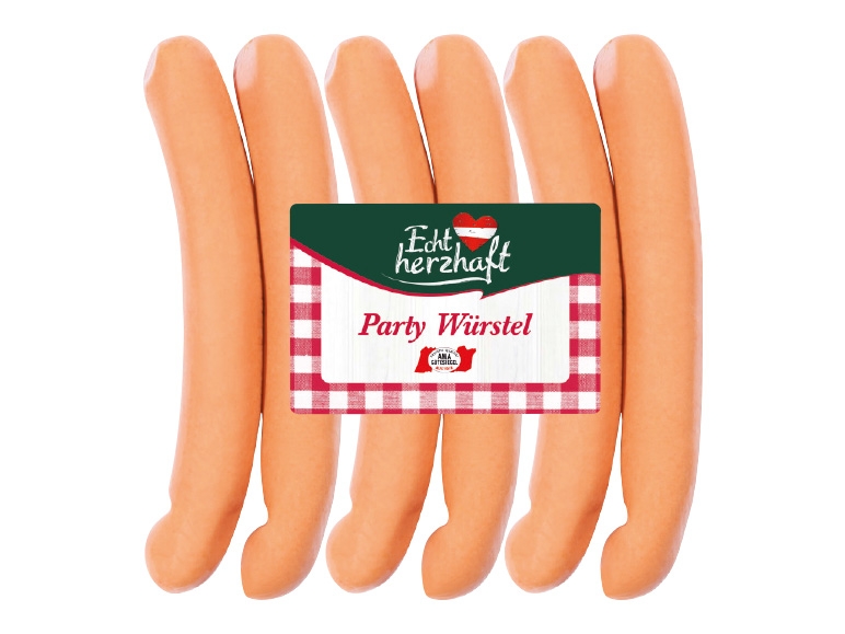 ECHT HERZHAFT Party Würstel