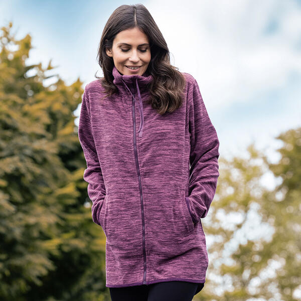 Mikrofleece-Longjacke