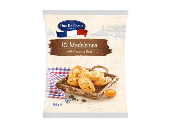 Duc de Coeur Madeleines with Chocolate Chips
