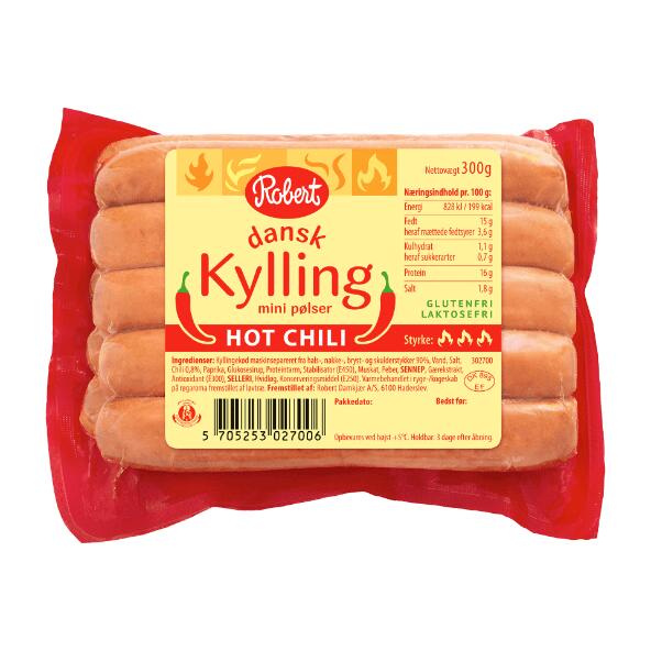ROBERT 	 				Mini Kyllingepølser