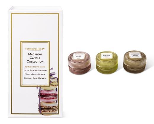 Huntington Home 
 Macaron Candle Collection