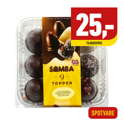 SAMBA 
Flødeboller