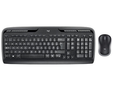 LOGITECH 
 SET CON TASTIERA E MOUSE (MK330)
