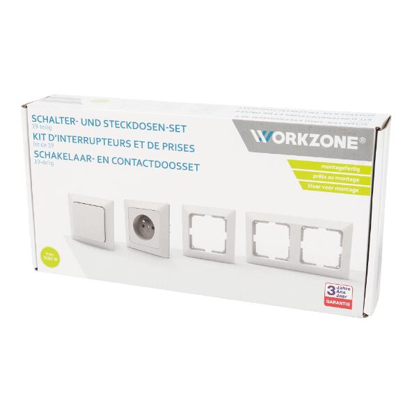 WORKZONE(R) Schakelaar en/of contactdoos