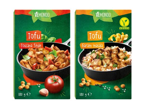 Tofu mariniert