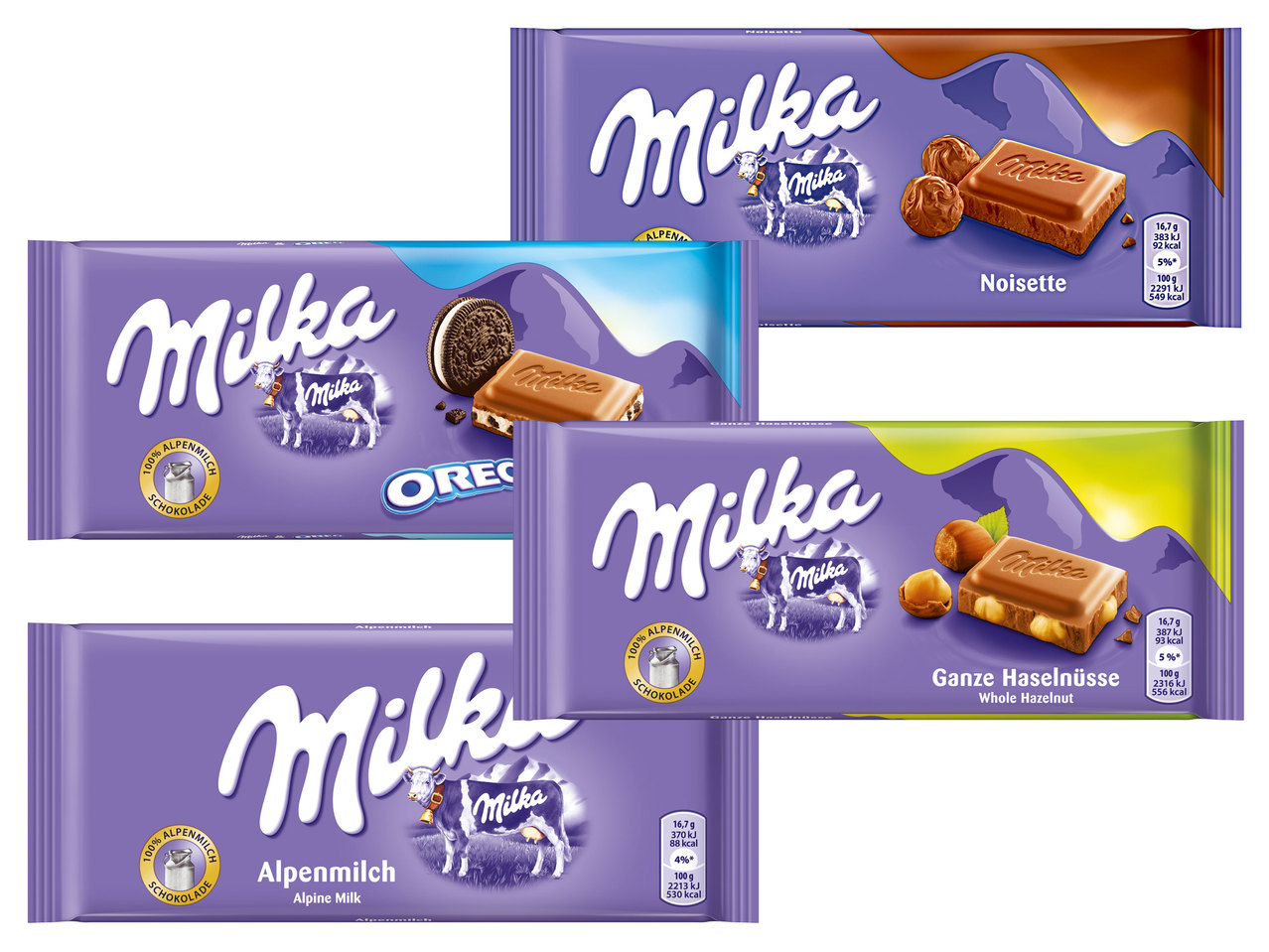 MILKA Tafelschokolade