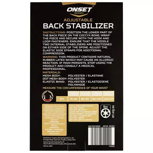 Back Stabiliser