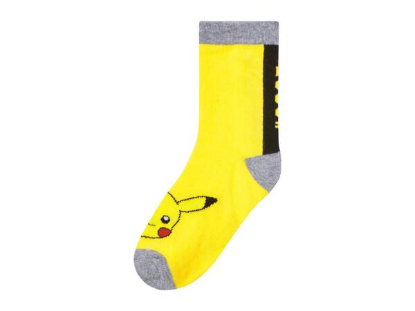 Kids' Pokemon Socks - 3 Pairs
