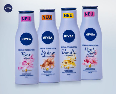 NIVEA Sensual Pflegelotion