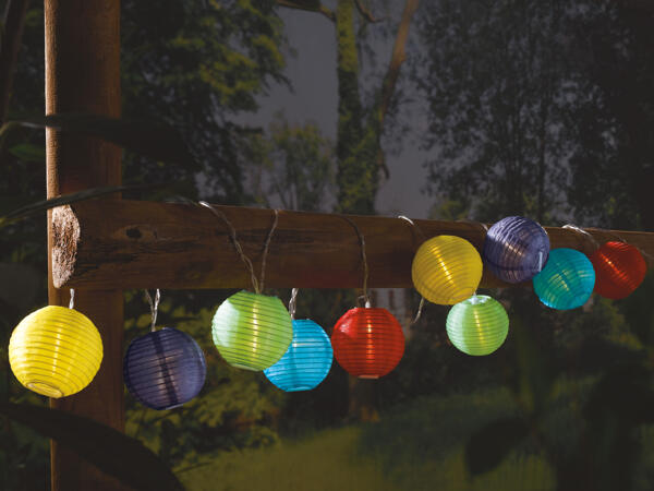 Solar-Sommerlichterkette