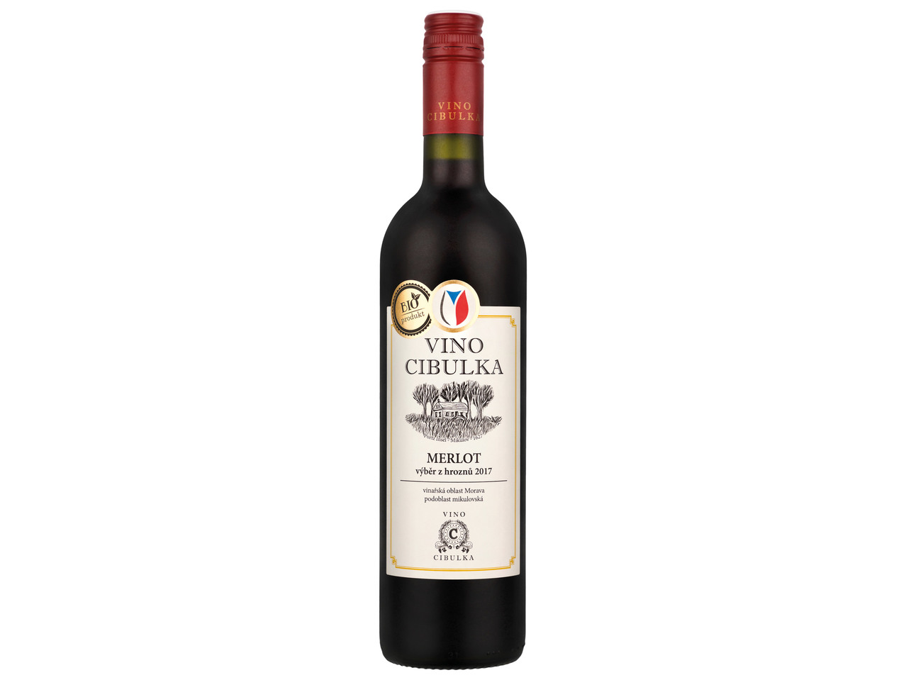 Merlot Výběr z hroznů 2017