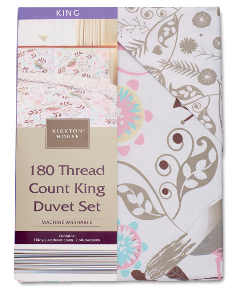 Birds King Duvet Set