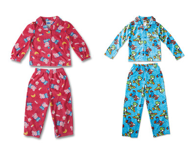 Children's Licensed Fleece Pajama Set