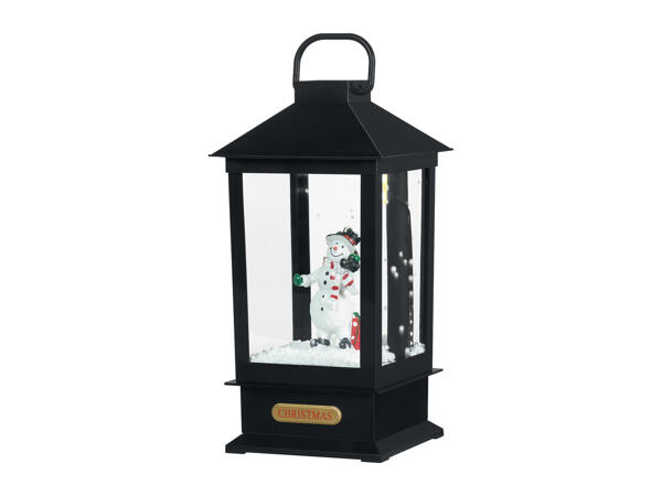 Livarno Home LED Musical Snowing Lantern