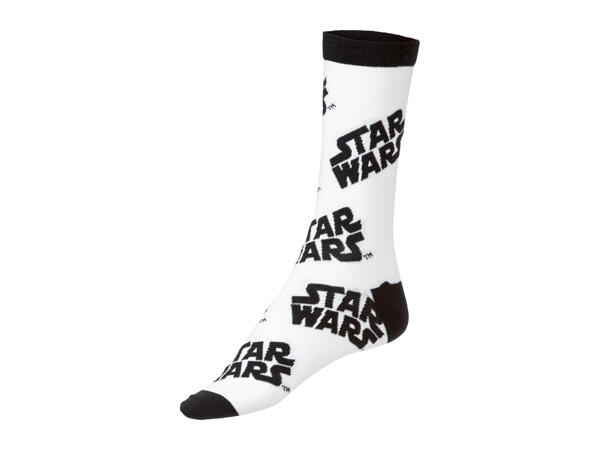 Adult's Character Socks - 3 pairs